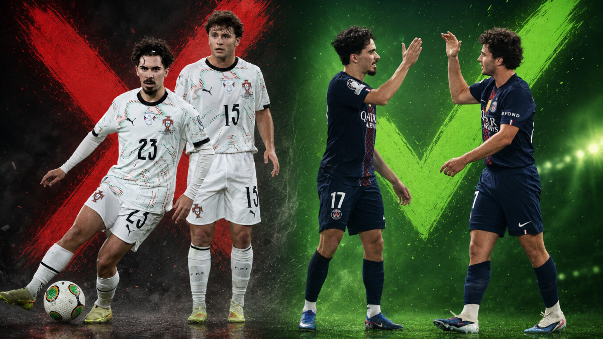 El enigma de Vitinha y Joao Neves: de dominar Europa con el PSG a fracasar en el Mundial con Portugal