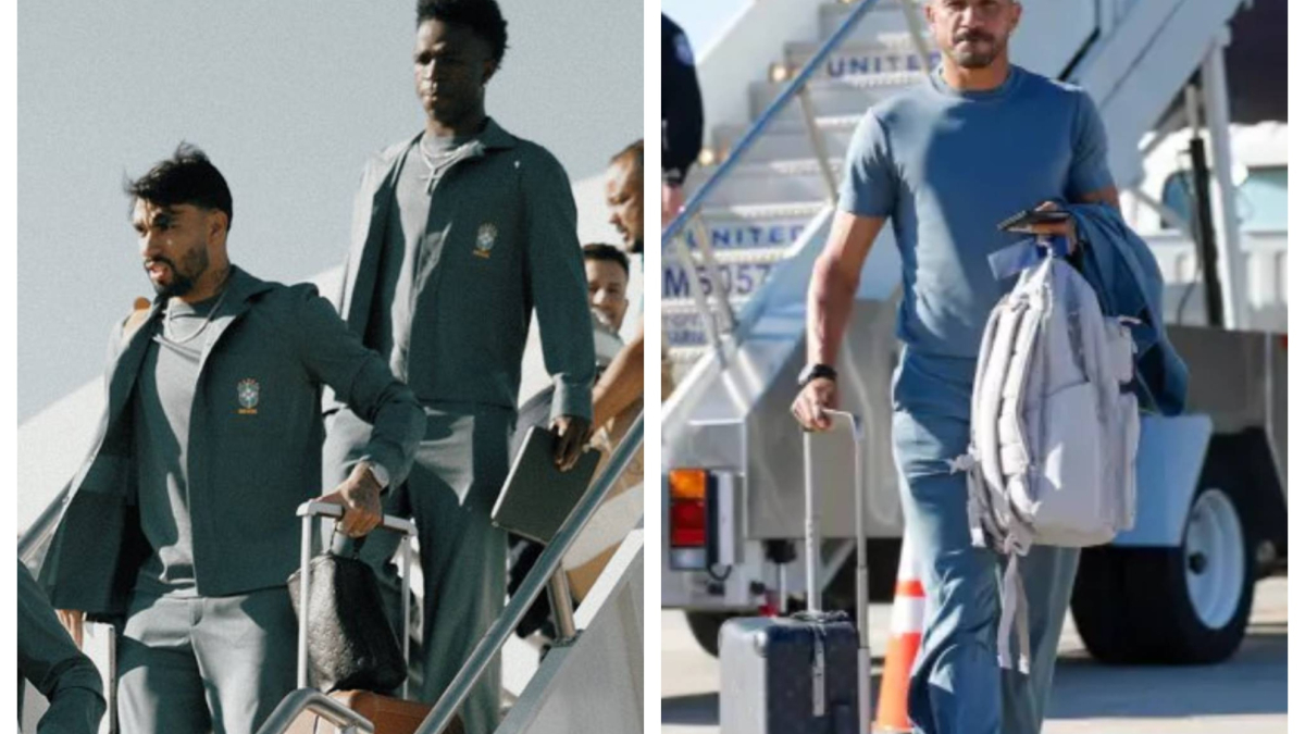 Insólito! El vuelo de la delegación brasileña aterriza con un solo jugador