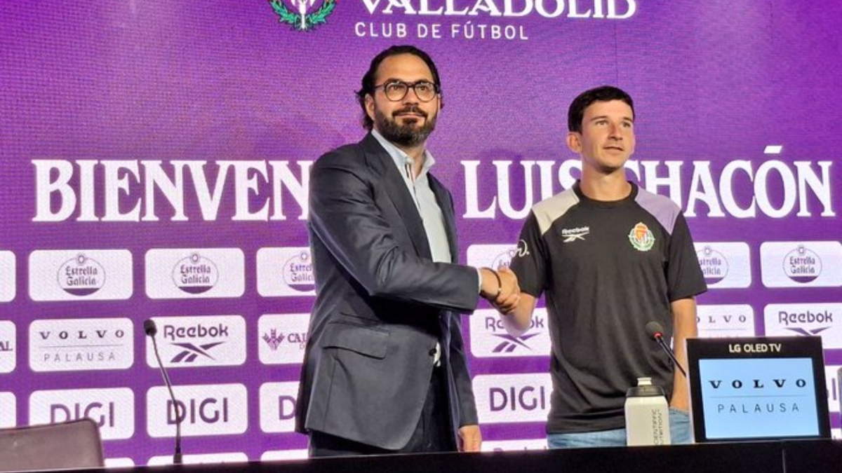 Luis Chacón: "Venir al Valladolid es una decisión acertada para seguir creciendo"