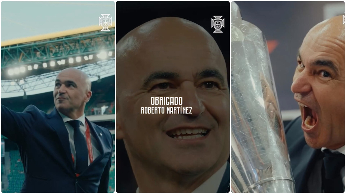 La Federación Portuguesa anuncia la salida de Roberto Martínez