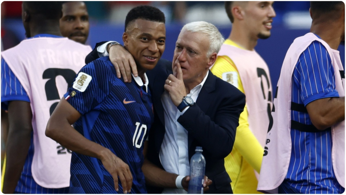 Deschamps y la polémica racista de la senadora de Paraguay: “Mbappé es un chico muy fuerte”