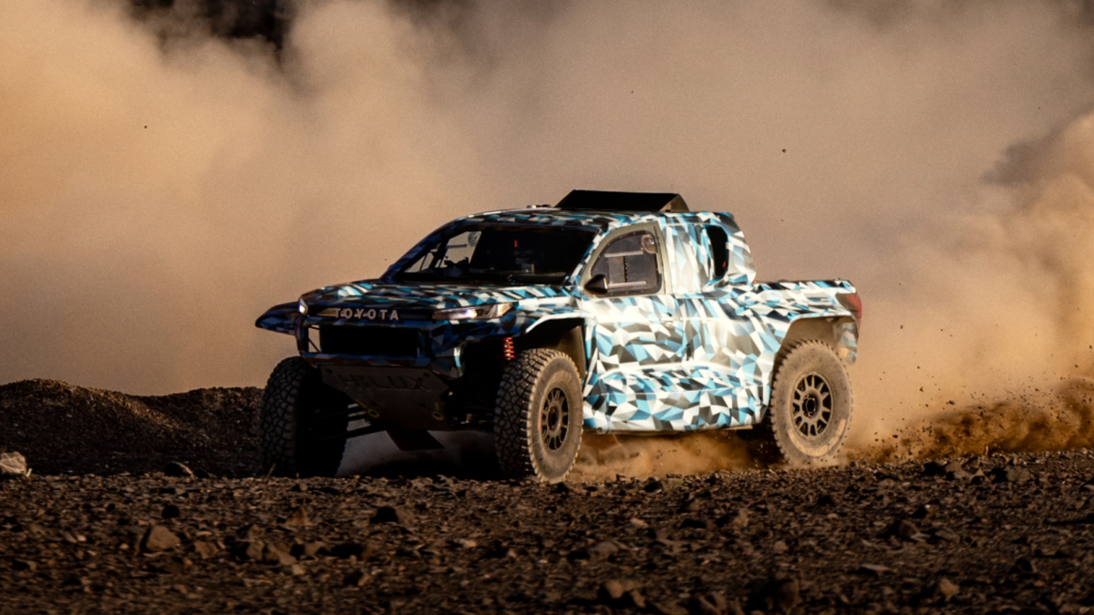 Toyota prepara un coche revolucionario para el Dakar 2027