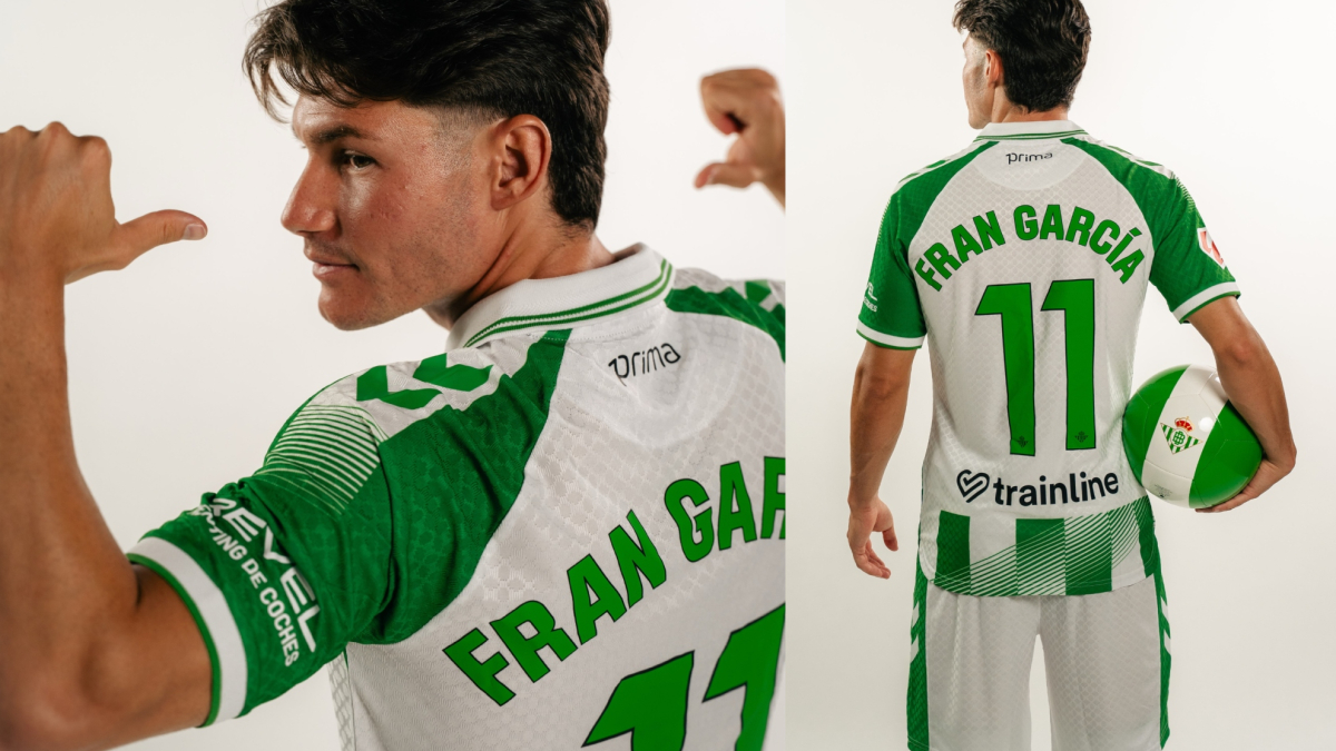 Fran García elige el dorsal 11, un número con rica historia en el Betis