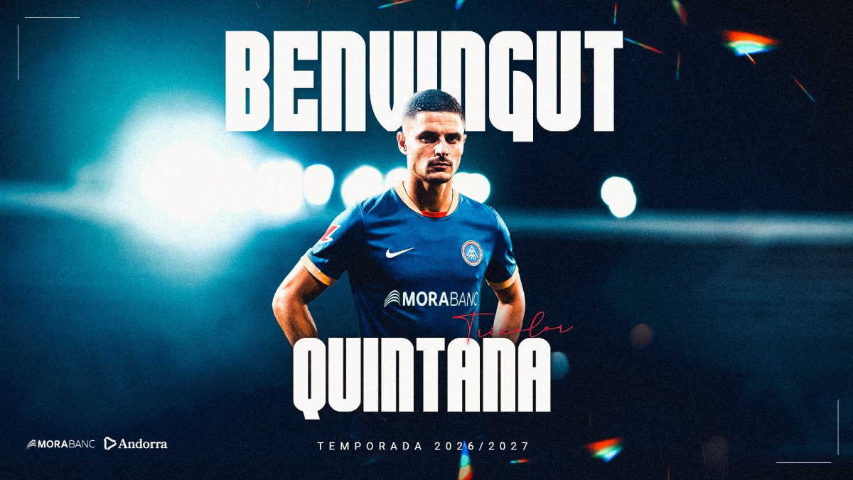 El Andorra refuerza su medular con la incorporación de Nacho Quintana