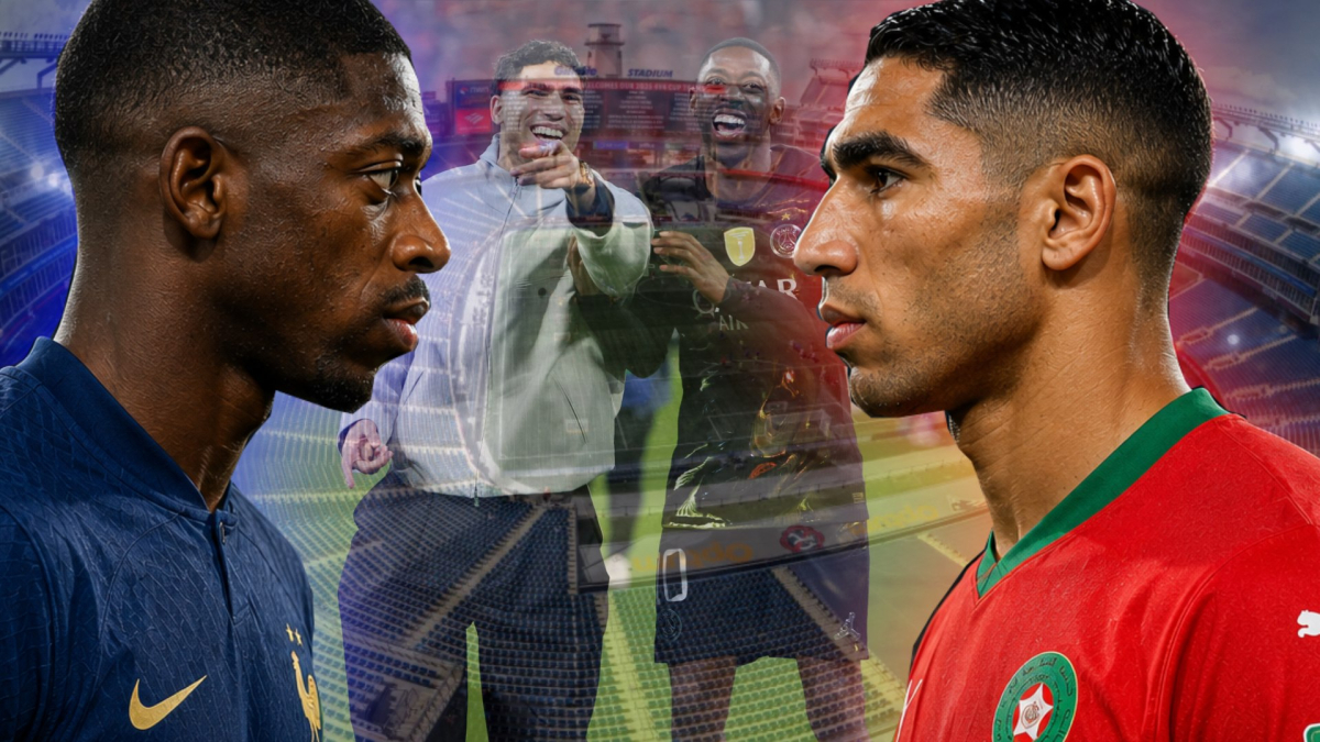 Dembélé y Achraf: la batalla de la banda definitiva