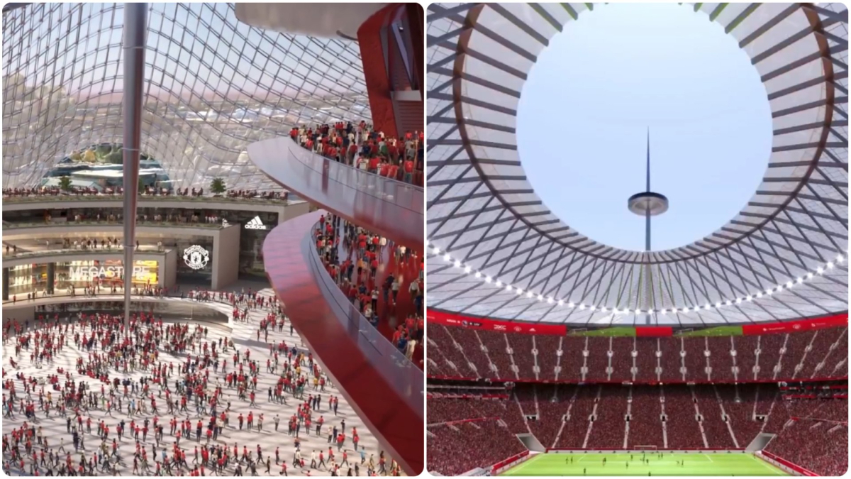 El Manchester United revela cómo será el megaproyecto que rodeará su nuevo estadio de 100.000 espectadores