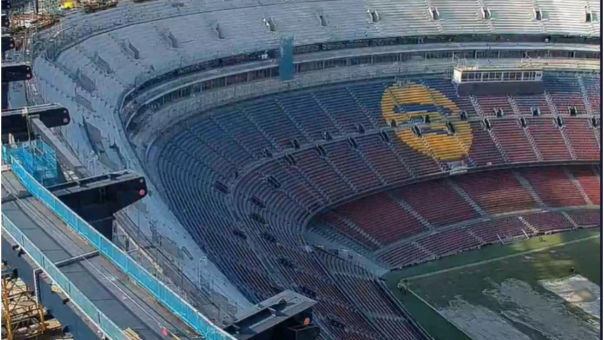 El Barça prepara el césped para la temporada 26-27