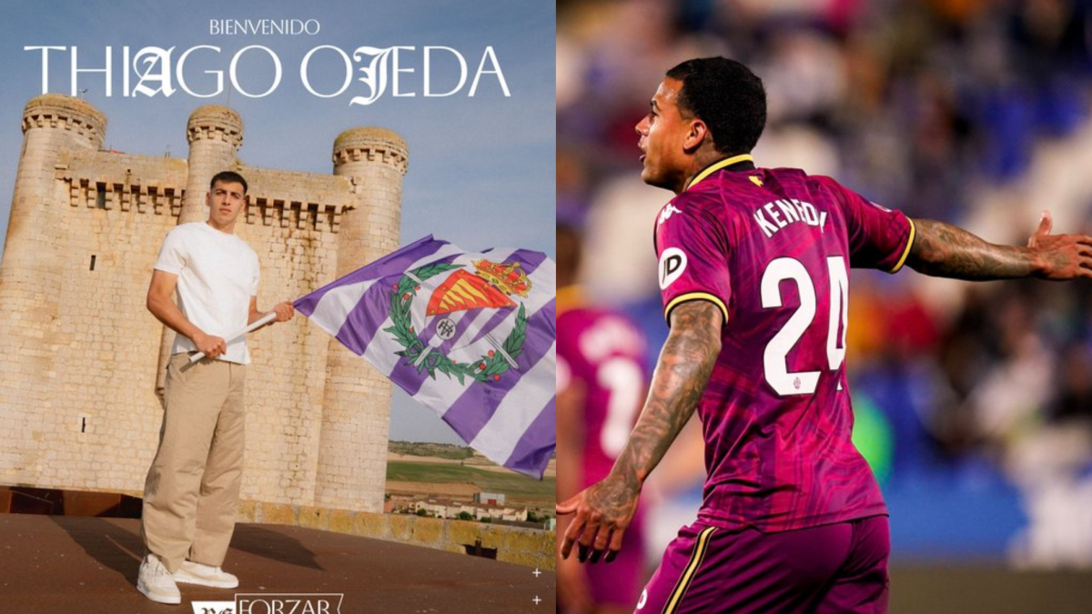 El Valladolid ficha a Thiago Ojeda y traspasa a Kenedy al Pachuca