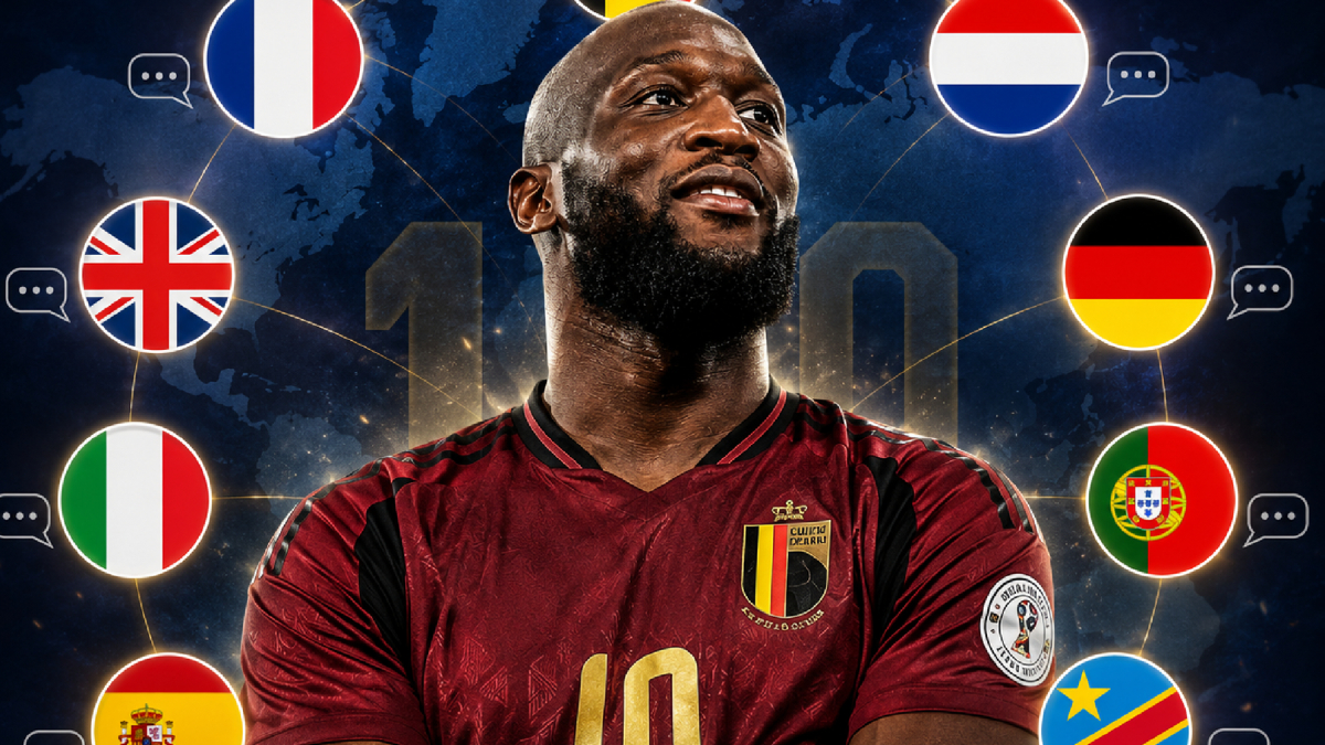 Lukaku, el futbolista políglota: habla ocho idiomas y sorprende con un español perfecto