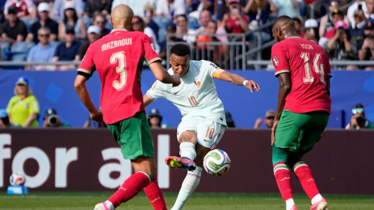 Francia se impone a Marruecos con un gol de Mbappé