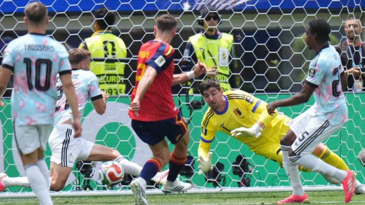 España se impone a Bélgica con un marcador de 2-1