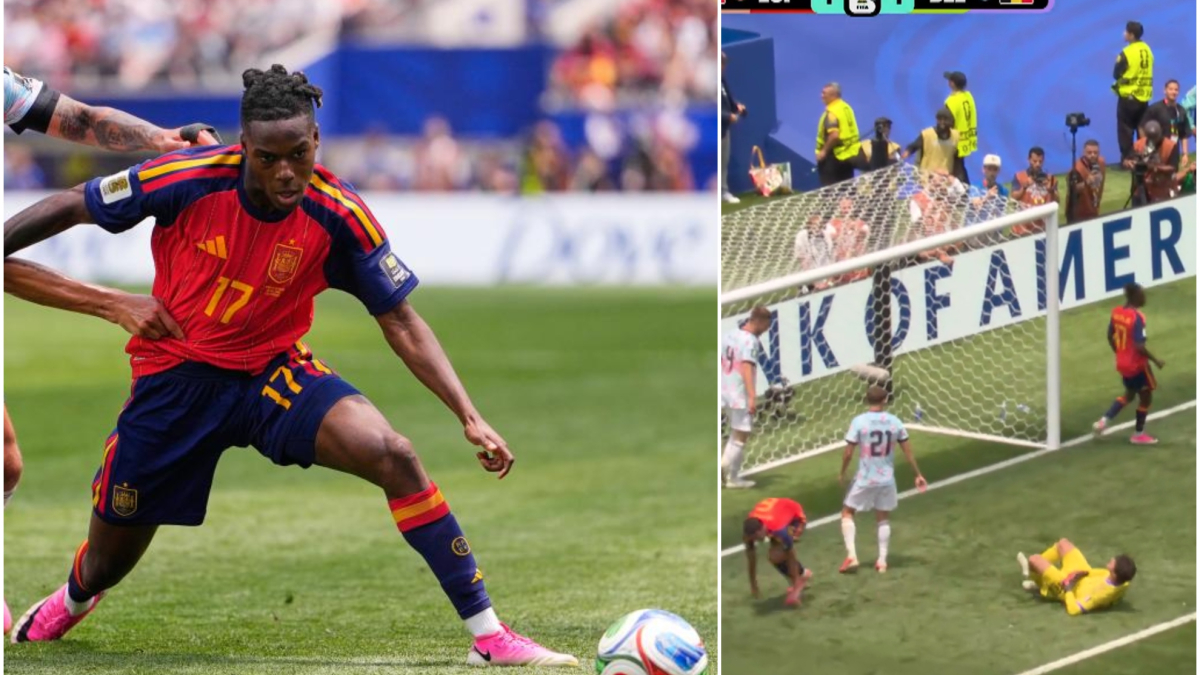 Nico Williams aclara su celebración en el gol de Merino