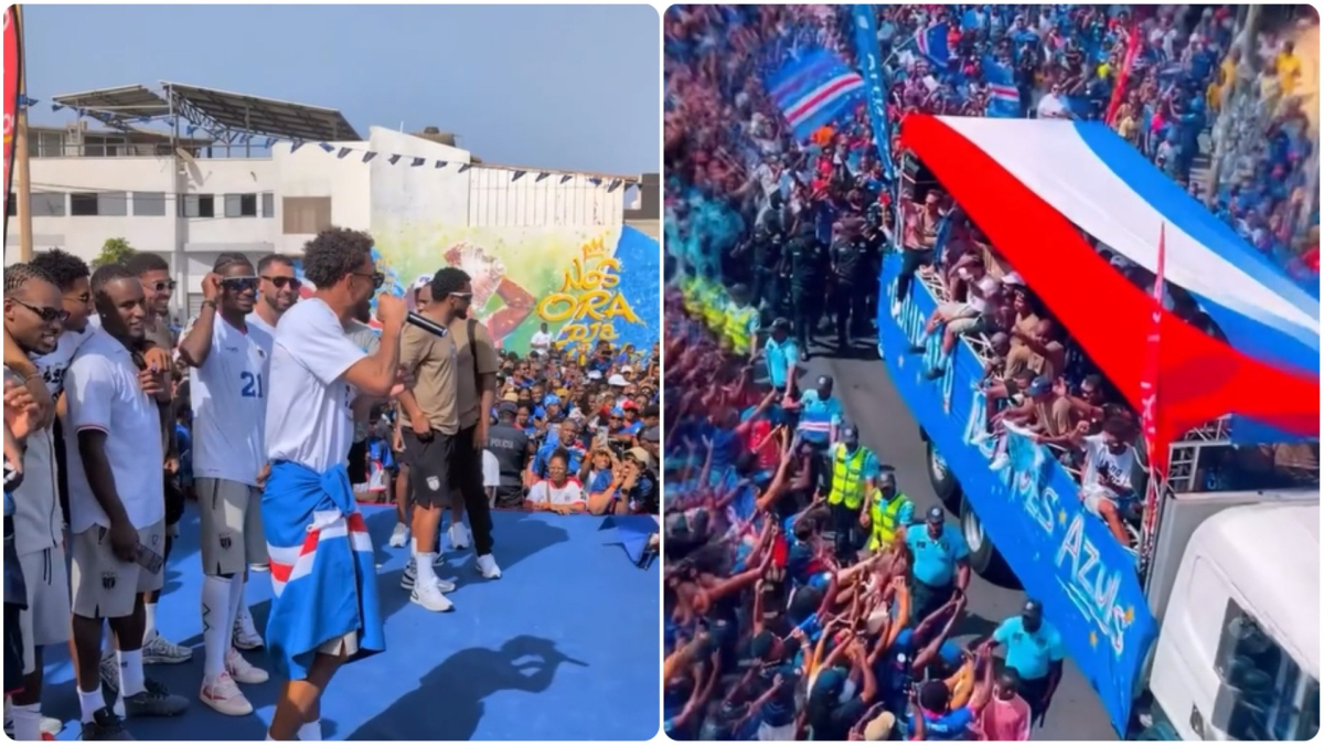 Cabo Verde recibe un recibimiento apoteósico tras su participación en el Mundial 2026