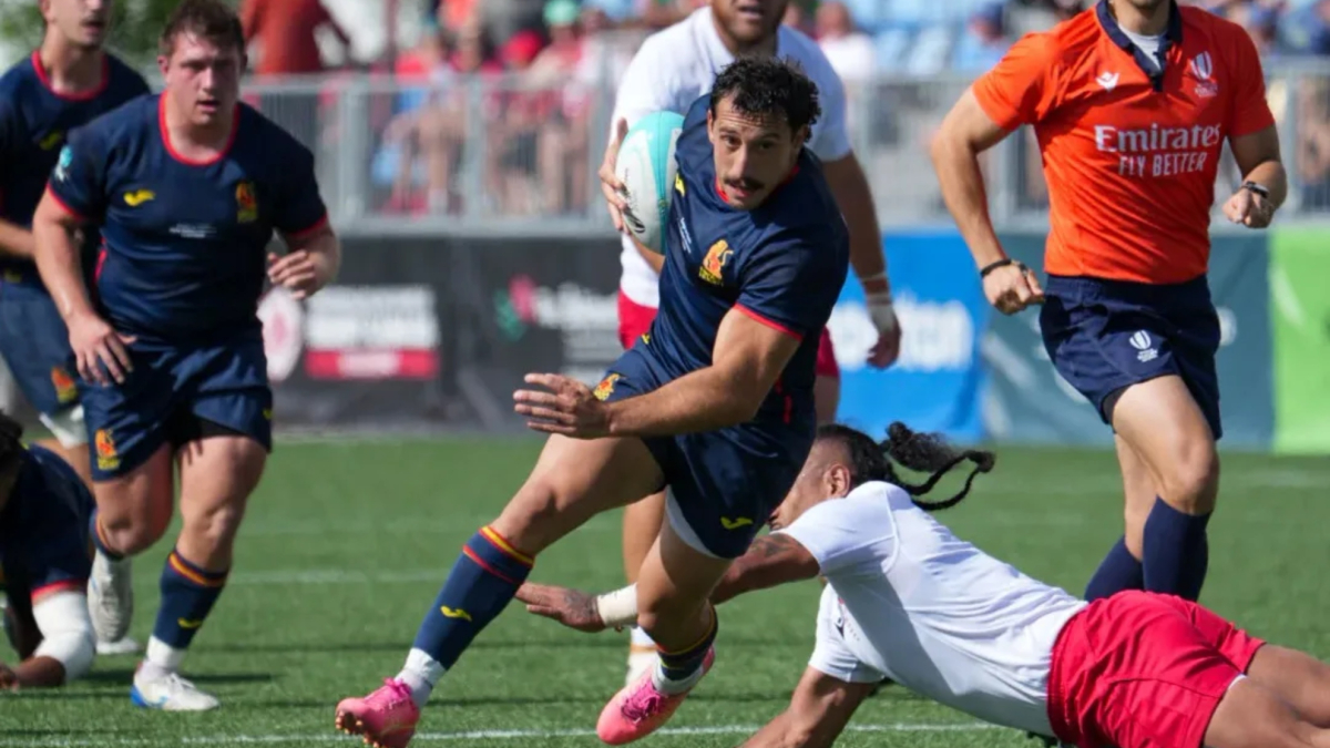 España logra un solvente triunfo ante Tonga en la Nations Cup