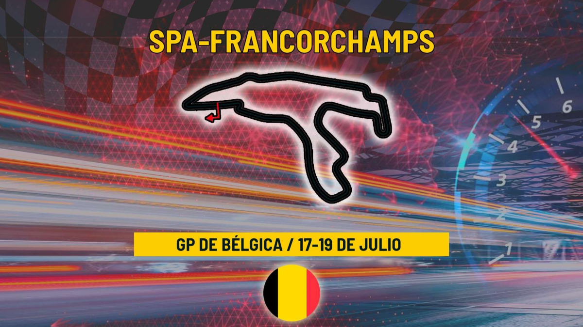 GP de Bélgica de F1: fechas, horarios y dónde ver en TV la carrera de Alonso y Sainz