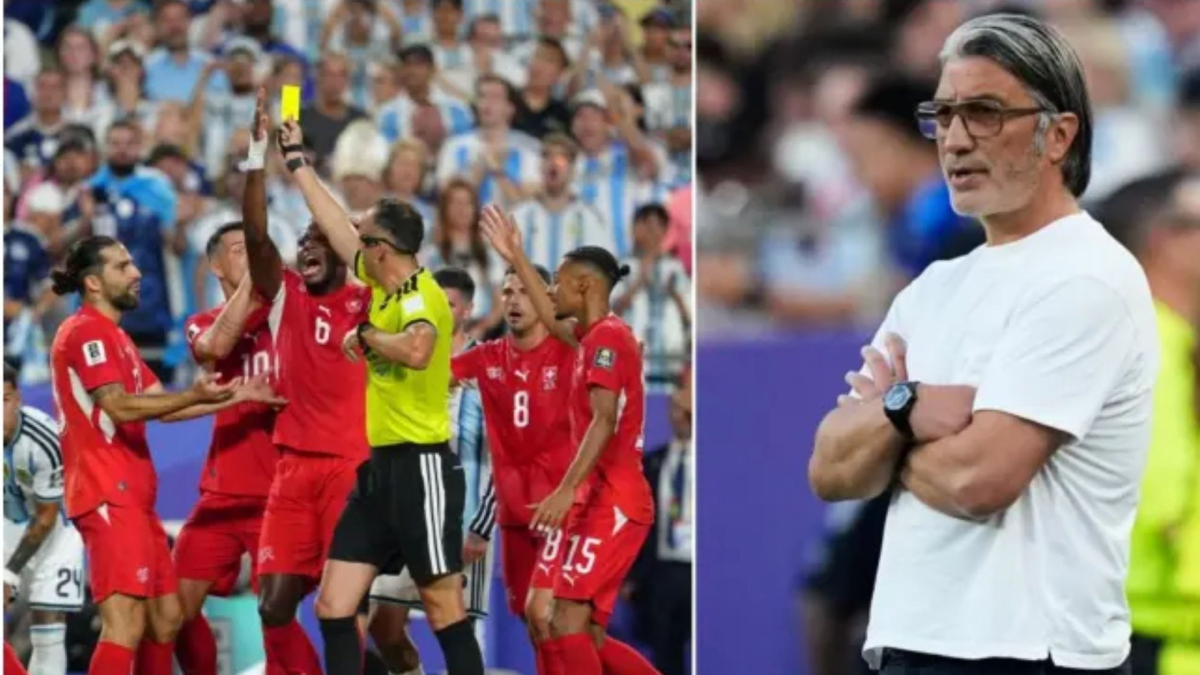 Suiza se muestra indignada con las decisiones arbitrales en su encuentro contra Argentina