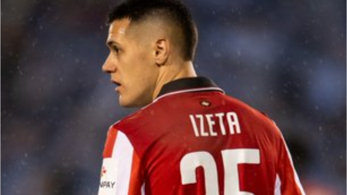 Izeta se despide del Athletic Club con un gesto de agradecimiento