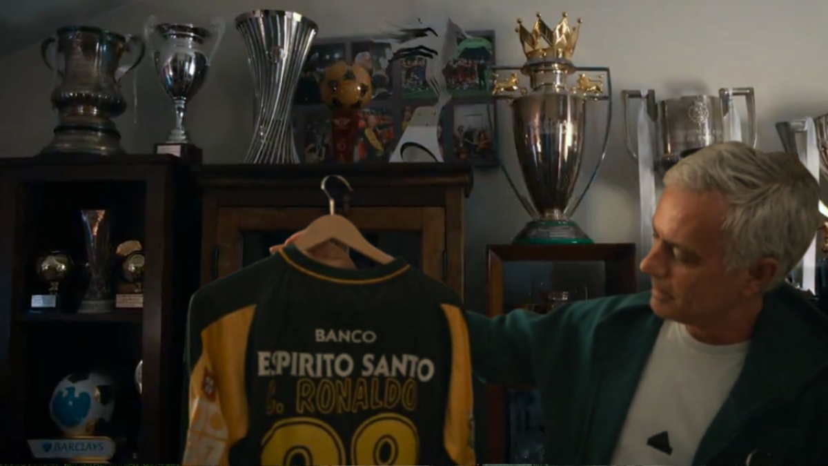 Mourinho presenta su serie: «No haces un documental sobre alguien que no ha ganado nada»
