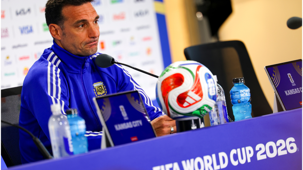 Scaloni: 'Me parece una locura decir que esto es más que un partido de fútbol'