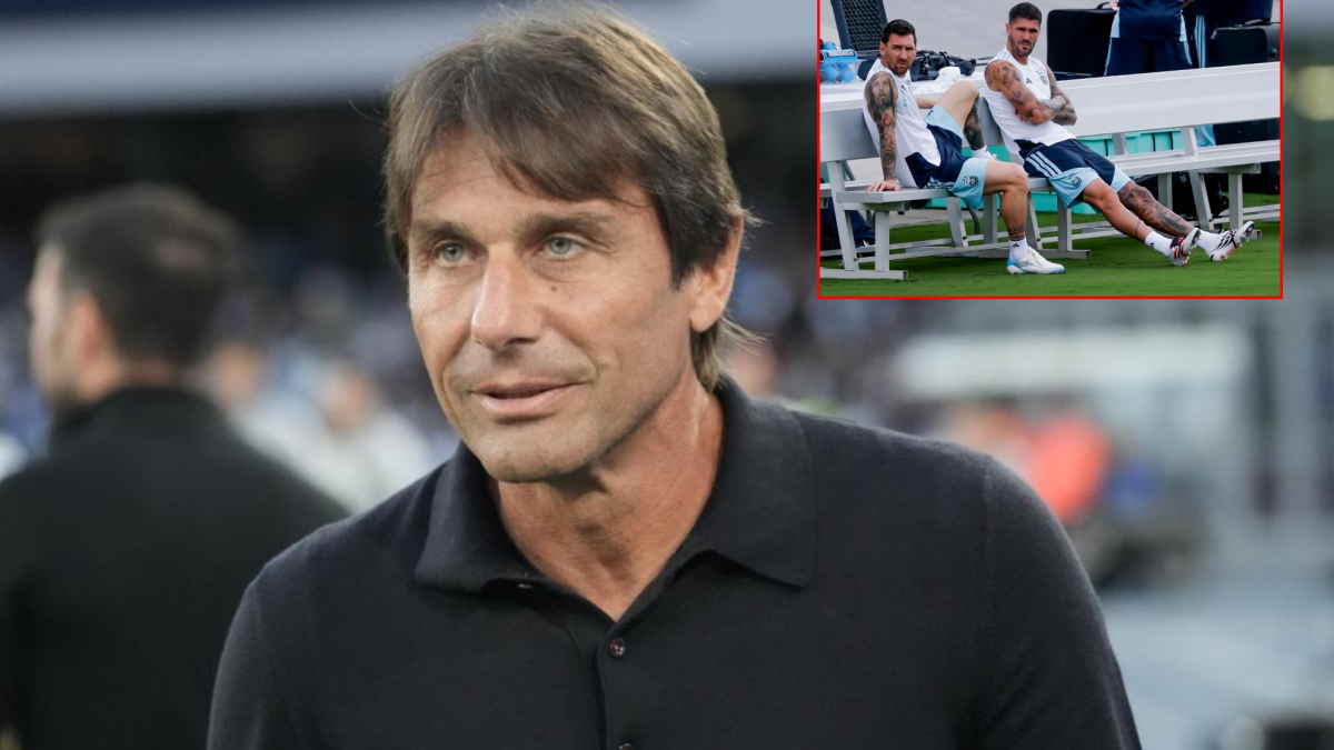 Conte: "Scaloni se ha centrado en los fieles de Messi, que anteponen su amor por Leo a las ambiciones personales"