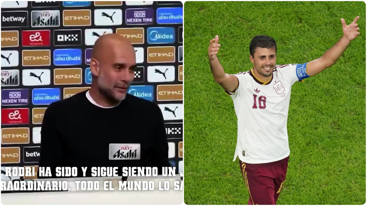 La rueda de prensa de Guardiola que ahora cobra más sentido: "Rodri es un jugador impresionante, ¿Sabes cuándo lo será? En el Mundial con España"
