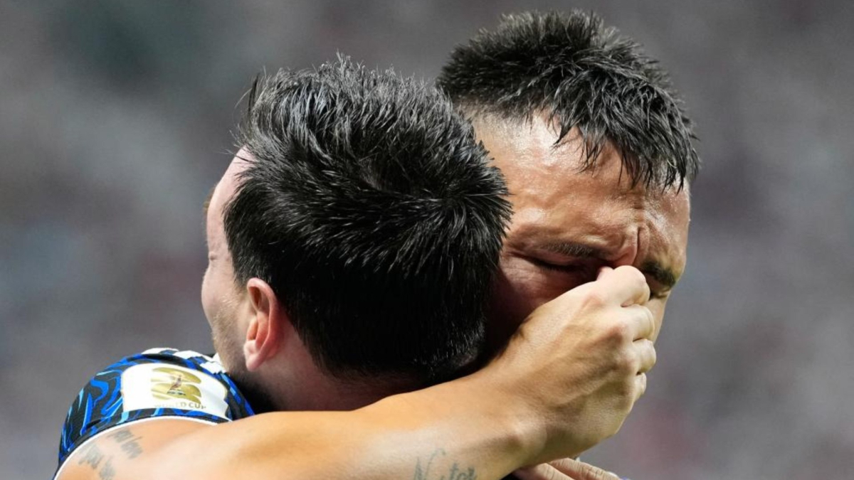 Lautaro Martínez se 'rompe' tras el gol de su vida: "Es muy difícil en la situación que me toca estar"