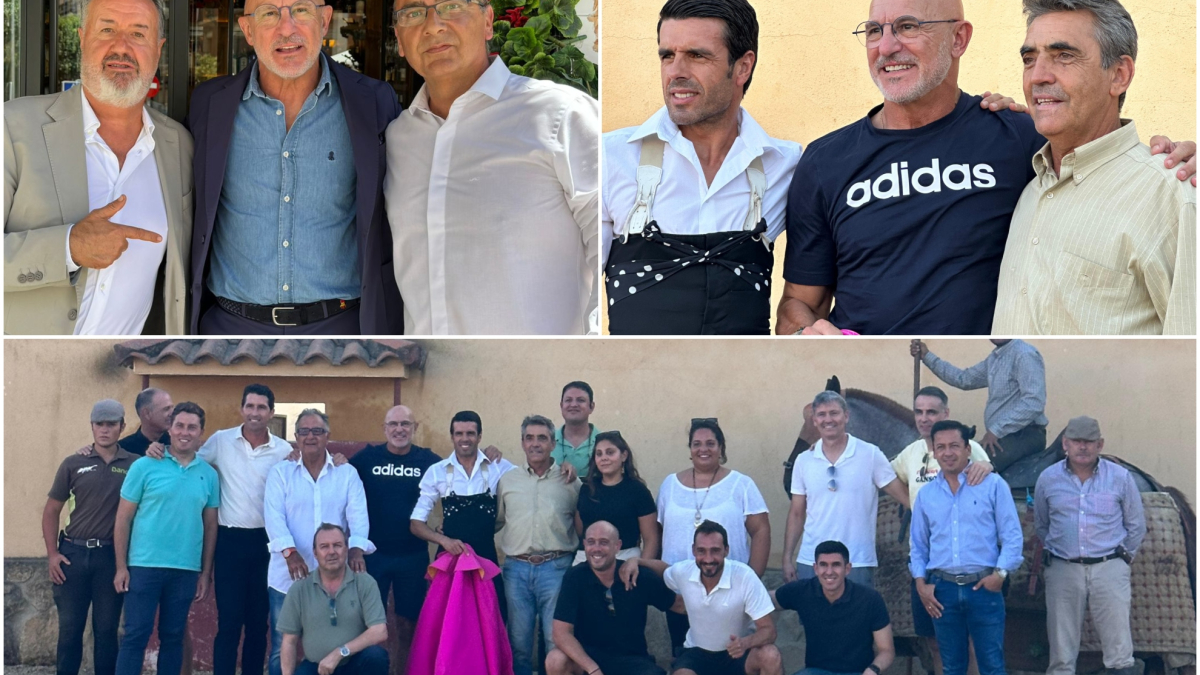 De la Fuente devuelve el cariño y los ánimos... uno a uno