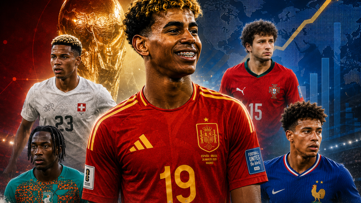 Los nuevos dueños del Mundial: los jóvenes que disparan las búsquedas y disputan el trono a Messi y Cristiano