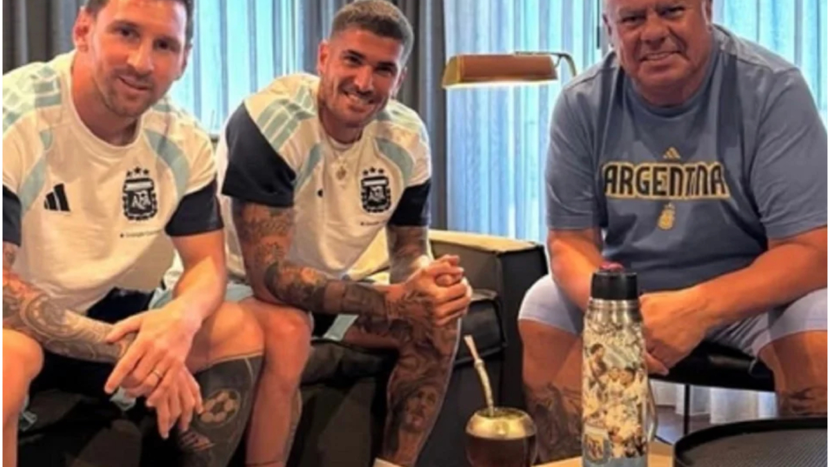 Así se prepara Argentina para la final: asado, entreno, la foto con Chiqui, el caramelo de De Paul…