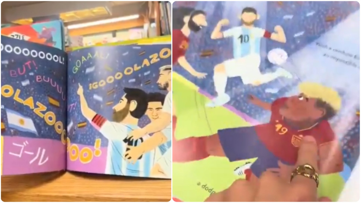 Encuentran un libro en EEUU que desveló hace meses la final España y Argentina… y su resultado