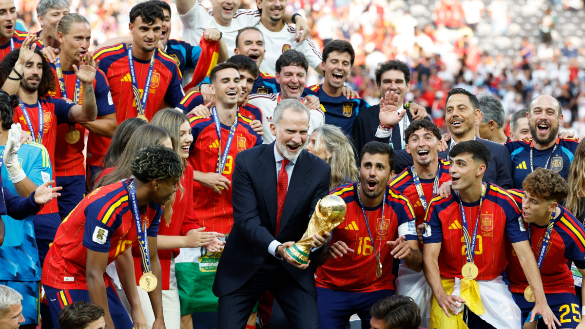 Los Reyes vibran con España en el MetLife