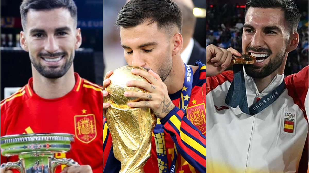 Baena, histórico: el único futbolista que ha ganado Juegos, Eurocopa y Mundial de forma consecutiva
