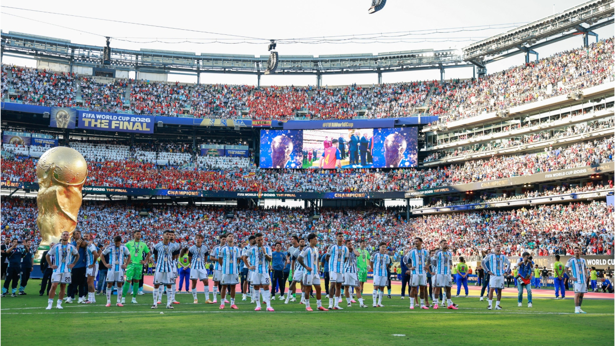 La falta de respeto de Argentina durante la celebración de España