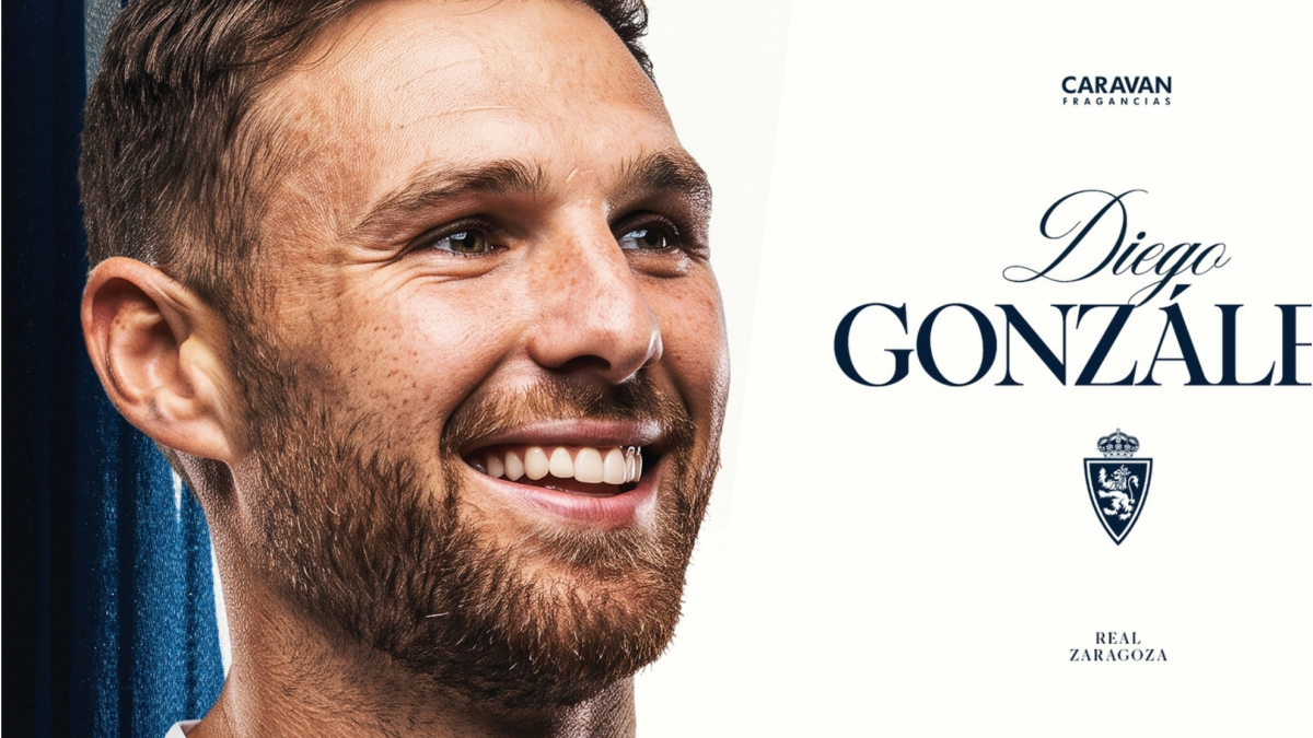 El Real Zaragoza ficha a Diego González como su duodécimo refuerzo