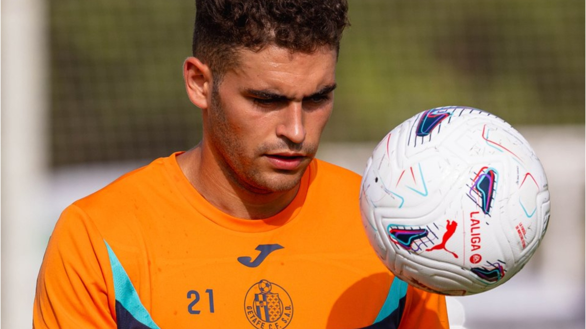 Andrés García se presenta en el Getafe con grandes expectativas