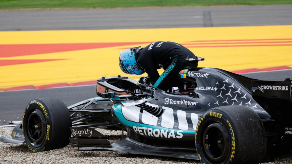 Mercedes admite el enigma: el 'misterio eléctrico' que desespera a Russell