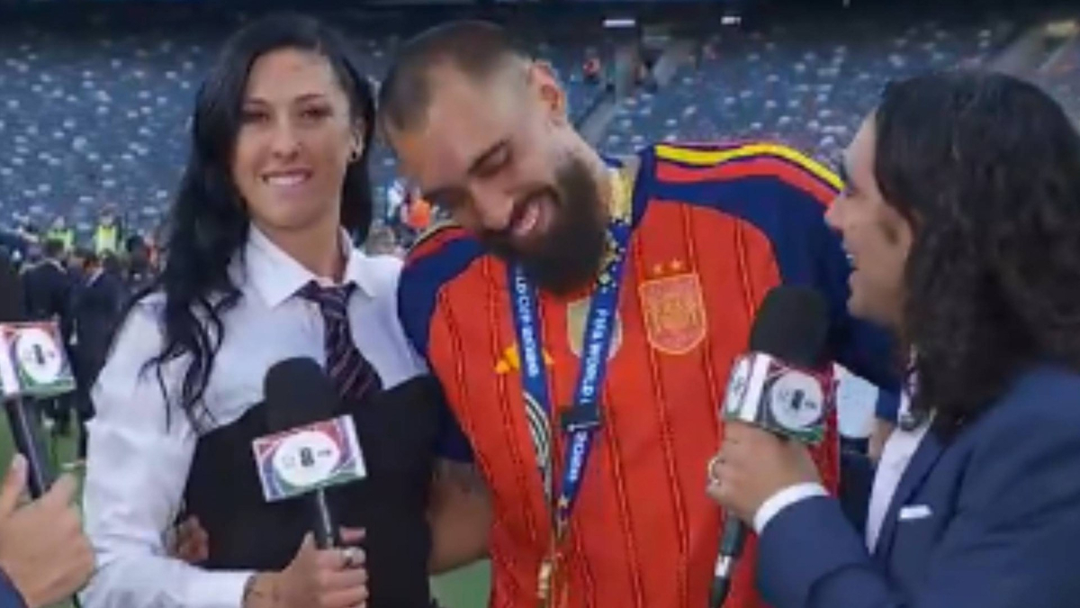 El reencuentro de Jenni Hermoso y Borja Iglesias tras ganar el Mundial: una historia de renuncia, lágrimas y valores