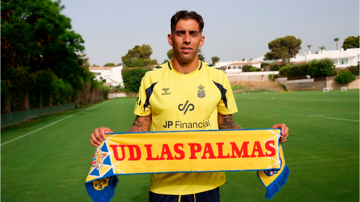 Jefté Betancor ficha por la UD Las Palmas hasta 2029