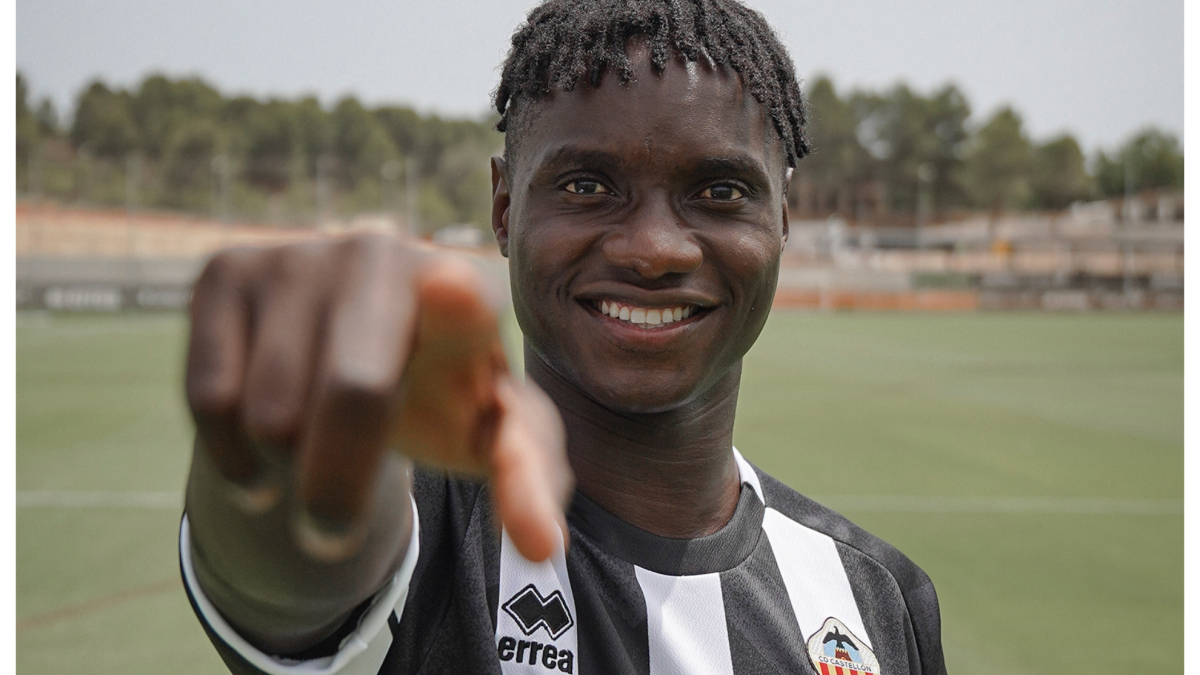 El Castellón incorpora al delantero angoleño David Nzanza