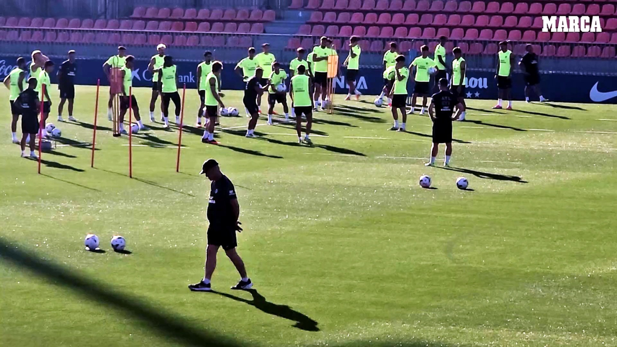 El Atlético aumenta la intensidad en los entrenamientos a la espera del fichaje de Kang-in Lee