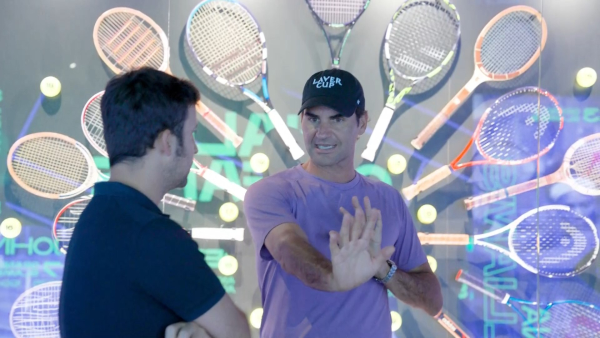 Federer se deshace en elogios hacia el renovado Museo Rafa Nadal: "Ahora es realmente espectacular"