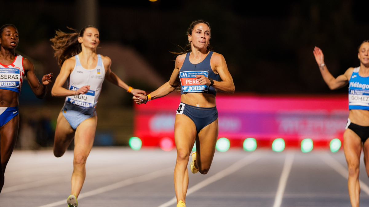 Maribel Pérez, una bala en Málaga, en una noche de sagas de campeonato