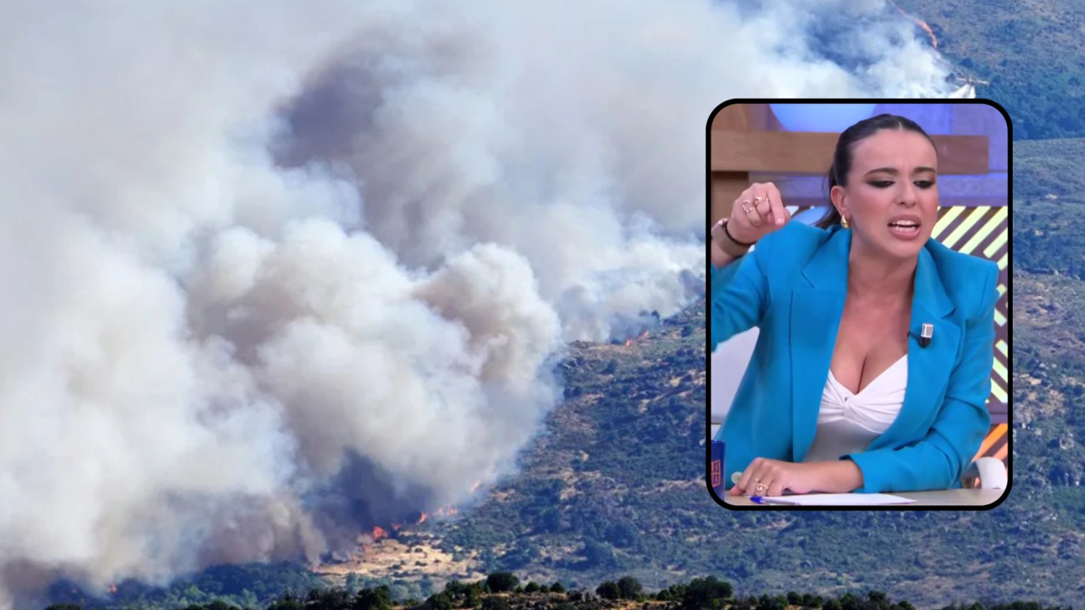 Sarah Santaolalla, sobre los incendios en Madrid y Ávila: "Cuando pones un torero en vez de un bombero, este es el resultado”
