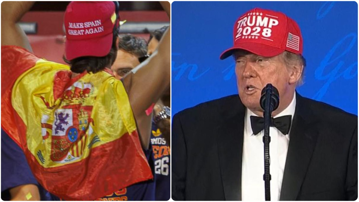 Trump valora el gesto de Ferrán con la gorra de 'Make Spain Great Again'