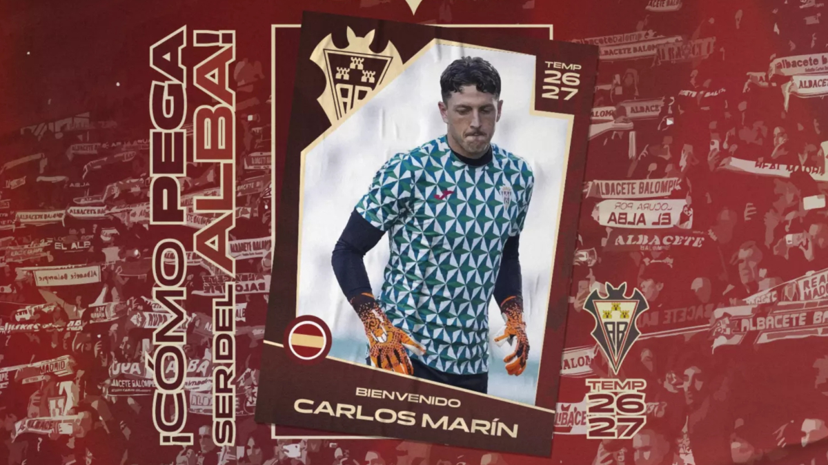El Alba cierra la portería con el fichaje de Carlos Marín