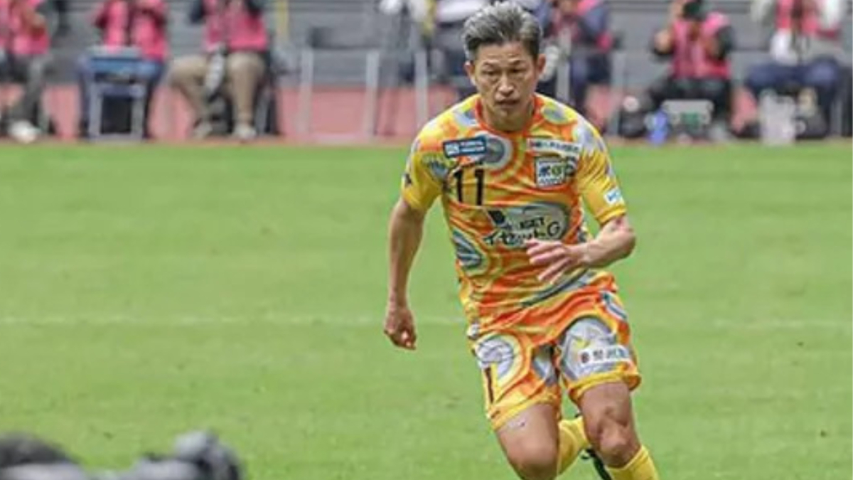 Kazuyoshi Miura anota un gol a sus 59 años en una competición oficial