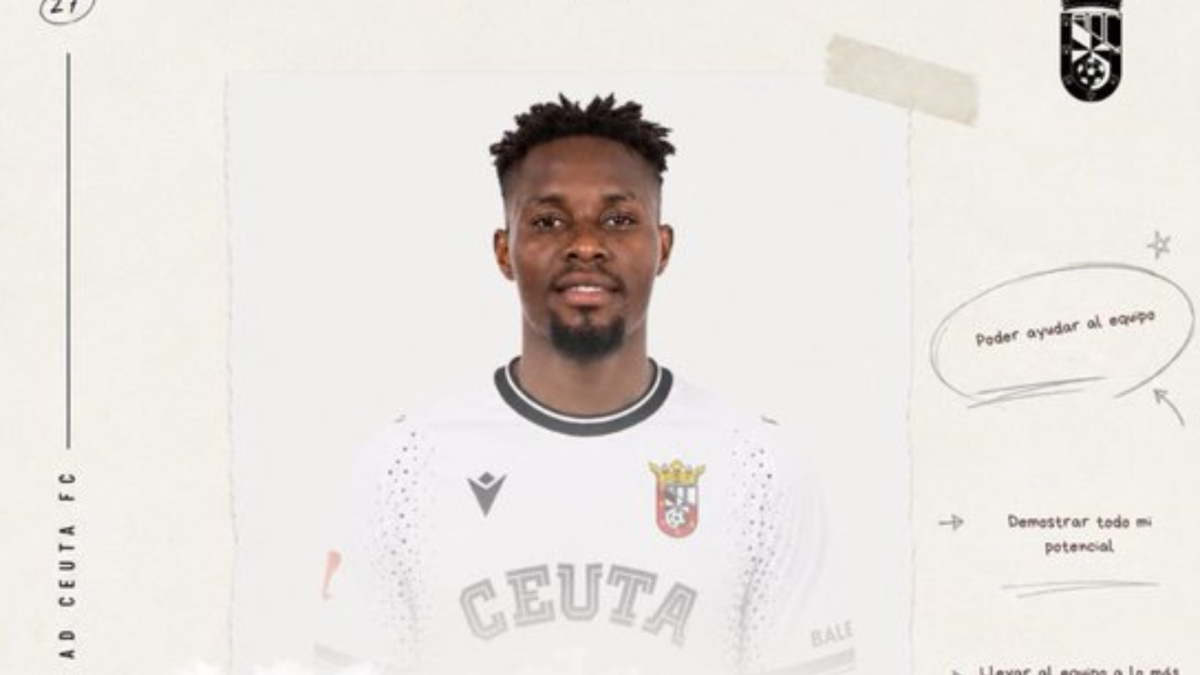 Kenneth Mamah regresa al fútbol español con el Ceuta