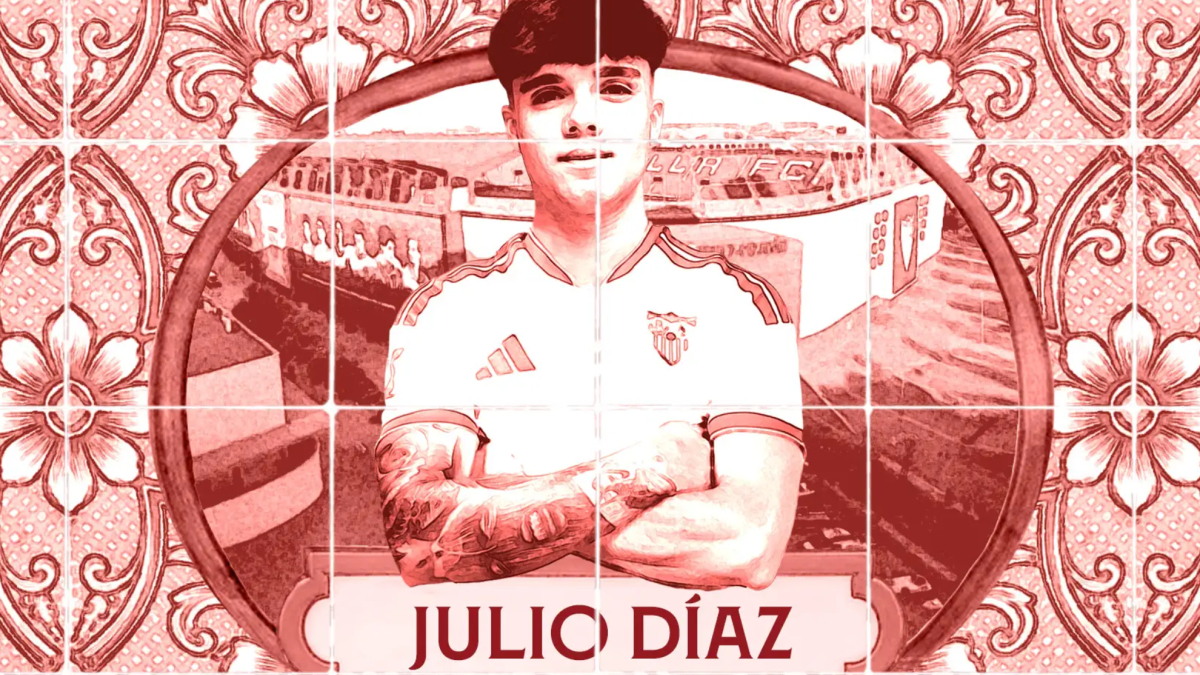 Julio Díaz, nuevo jugador del Sevilla hasta 2031