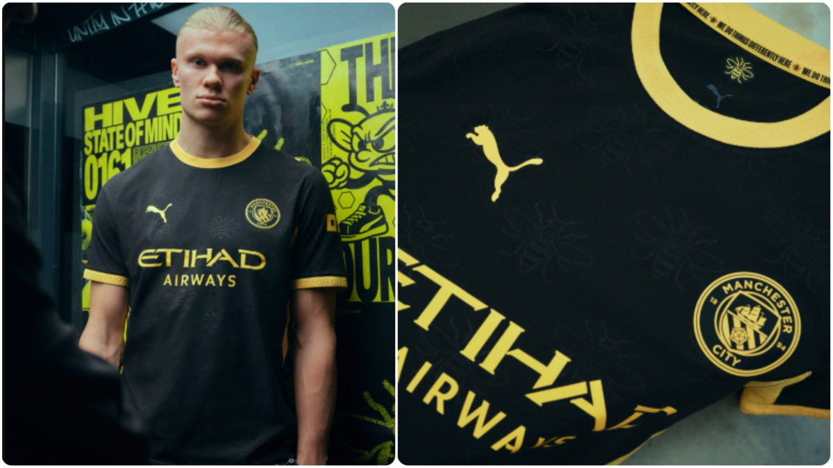 Puma presenta la nueva equipación visitante del Manchester City