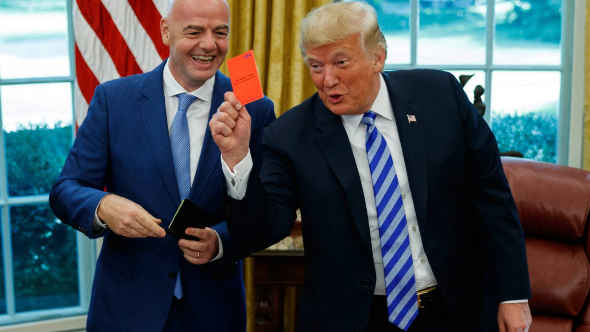 Trump, principal apoyo de Infantino en plena crisis de la FIFA: "Hará todo lo posible" 